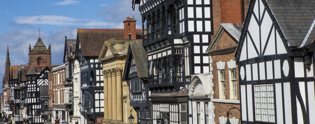 The City Of Chester In The Uk