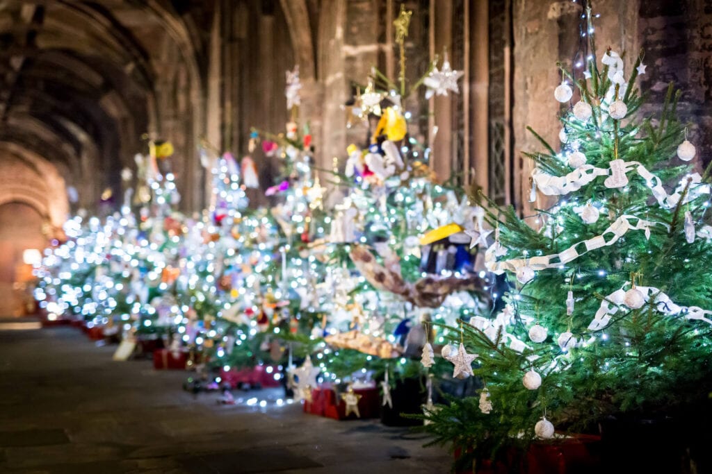 Christmas Tree Festival Chester Cathedral