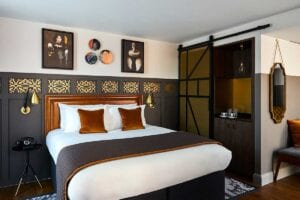 hotel indigo chester deluxe bedroom