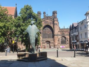 chester cathedral town hall squre