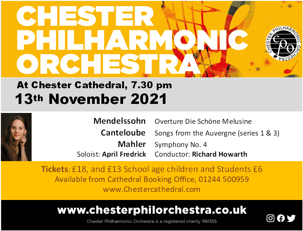 chester philharmonic orchestra november concert