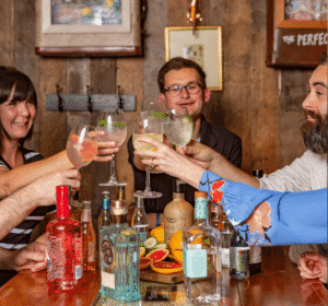 brewhouse and kitchen gin tasting masterclass cheers