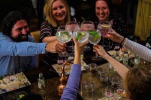 brewhouse and kitchen chester gin tasting masterclass
