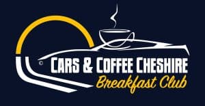 cars & coffee black & orange logo