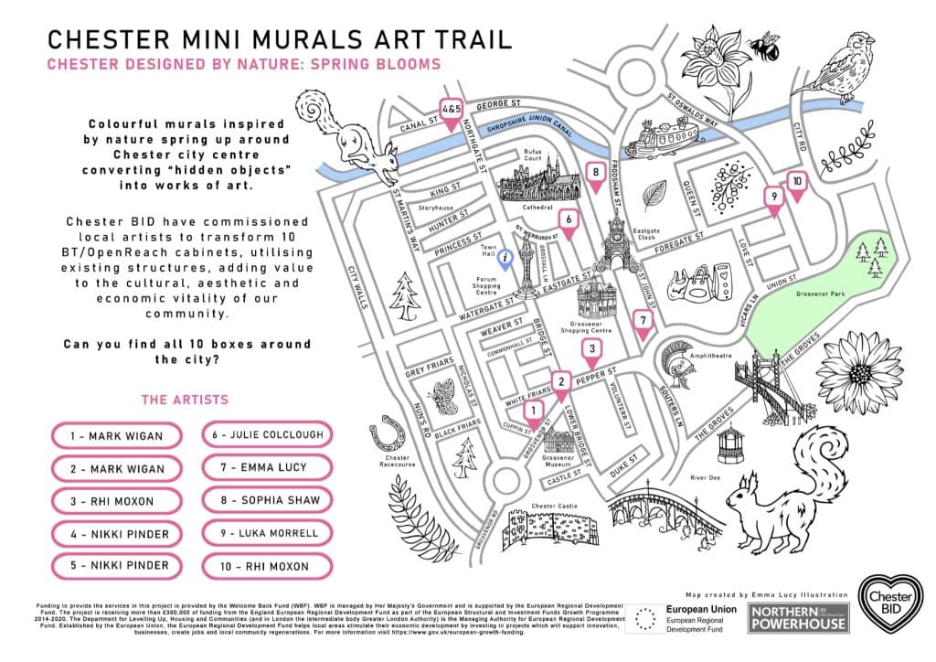 chester bid chester mini murals art trail pdf