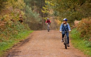 family cycling delemere forest