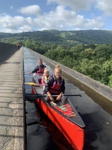 bearded men adventures aquaduct canoeing llangollen family friendly adventure
