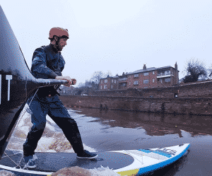 dee river kayaking stand up paddleboarding sup