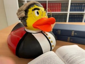the chester duck race lawyer duck