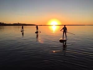 chester kayak hire paddleboard hire evening paddle eccleston chester sunset sup